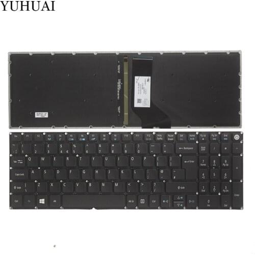 NEW UK Keyboard for Acer Aspire 5 A515-41 A515-41G A515-41G-12AX N17C2 N17C4 N17C3 UK keyboard with Backlight