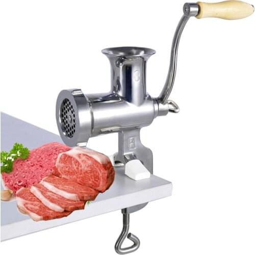220V Hand Meat Grinder Home Stainless Steel Hand Stuffing Machine Food Processor Sausage Filling Machine Kitchen Appliances