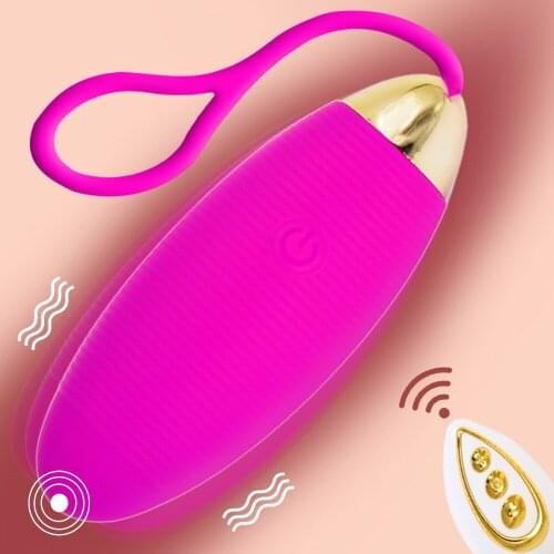 Sex Toys for Woman Wireless Remote Control Bullet Vibrator Vibrating Egg Clitoris Stimulator Vaginal Massage Ball GSpot Vibrator