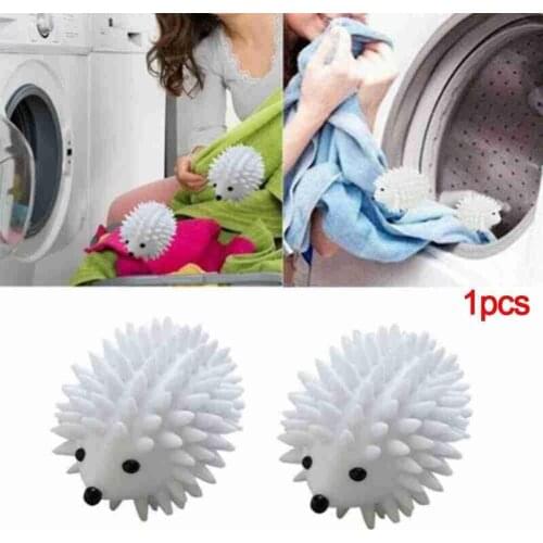 1pcs Dryer Balls Reusable Clean Tools Washing Drying Fabric Softener Ball Dry Laundry Products Hedgehog Dry Wash Ball