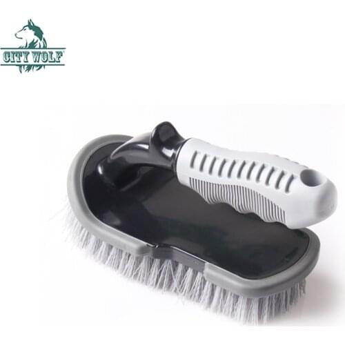 City wolf Hot selling Wheel Tire Rim Scrub Brush Car Truck Motorcycle Bicycle Washing Cleaning tool car accessories
