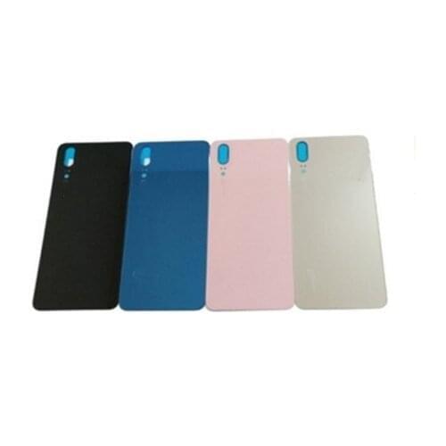 10pcs Back Battery Glass Cover For Huawei P20 P20 pro Rear Housing Chassis Door Back Case + sticker Replacement part