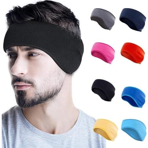 Warm Hair Band Sports Headband Fashion Winter Outdoor Cold-Proof Face Mask Cycling Running Ski Mask Polar Fleece Scarf Face Mask