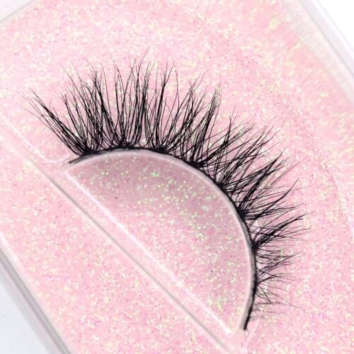 Visofree 13mm Eyelashes Mink Lashes 3D Natural Long Mink Eyelashes Cruelty-free Handmade False Eyelashes Makeup Mink Lashes G09