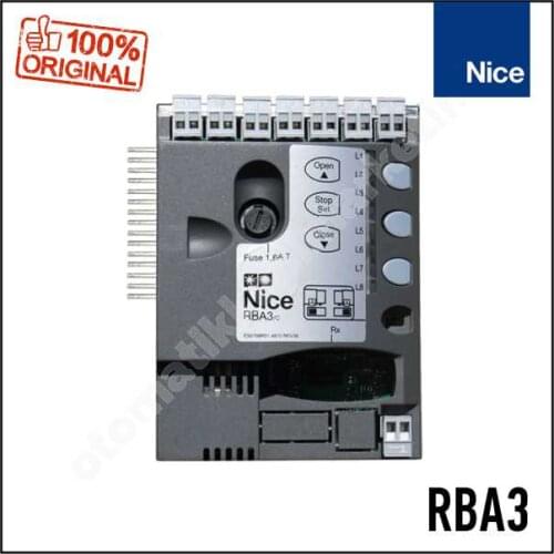 Nice RBA3 Replacement Control Unit (Robus 400/600/1000 - Run1500 Compatible)
