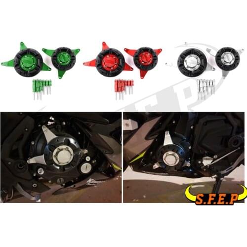 Motorcycle Engine Protective Guard Cover For Kawasaki Z650 & Ninja 650 2017 2018 2019 2020