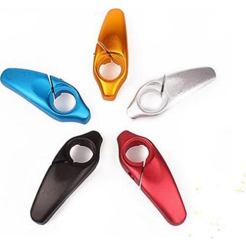 1 Pair Bicycle Horns Shape Vice MTB bike handlebar Small vice the unibody ox horn claw aluminum alloy Bicycle handlebar