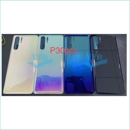 10PCS Back Cover Battery Case Rear Housing Cover For Huawei P30 Pro P30Pro Battery Back Cover Door Rear Cover