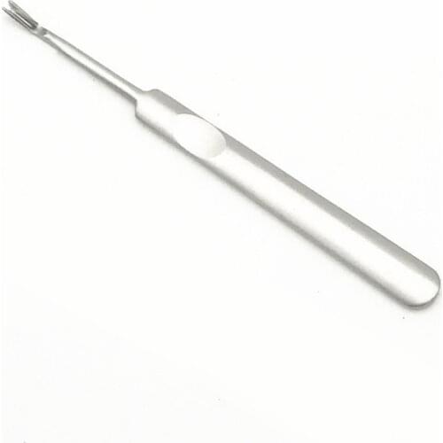 Practical DIY Leathercraft Tool U V Shape Leather Craft Skiving Tools Stainless Steel Leather Trimming Tools Edge Trencher