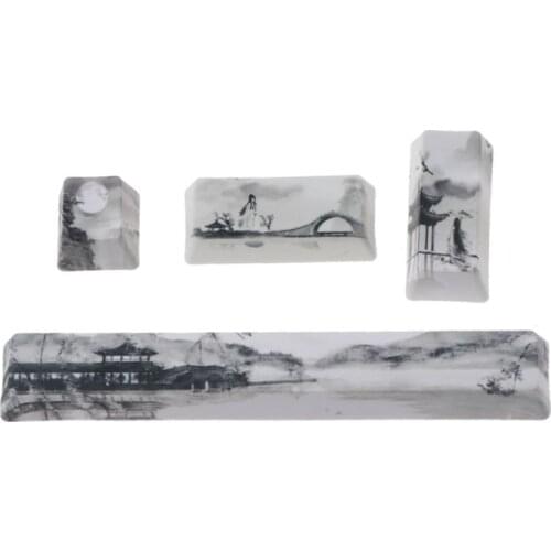 2021 New Replace SpaceBar Keycap PBT Five Sides Dye-Subbed Spacebar 6.25U Cherry Profile Space Bar Keycap for DIY Mechanical