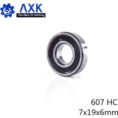 607 Hybrid Ceramic Bearing 7*19*6 mm ABEC-1 ( 1 PC) Industry Motor Spindle 607HC Hybrids Si3N4 Ball Bearings 3NC 607RS
