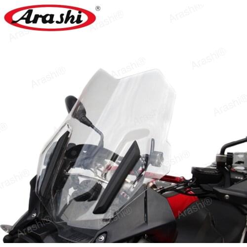 ARASHI For BMW R1200GS LC Adventure 2014 Windscreen Reinforcement Bracket Adjustable Support Mount R1200 GS R 1200 1200GS 2014