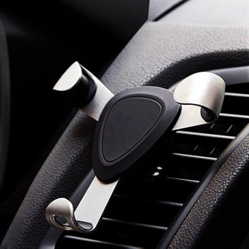 Auto Phone Holder Air Vent Mount For Motorola P30 Play Moto G6 plus blackview a30 a20 pro a8 Mobile Phone Stands Support Voiture