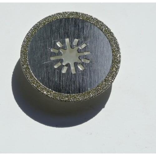 Free shipping of electroplated circular diamond saw blade 63mm for most popular oscillating tools multifunctional tools working