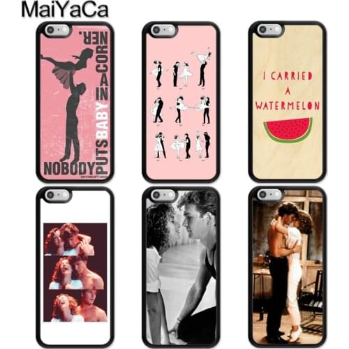 MaiYaCa Dirty Dancing Movie Poster Rubber Case For iPhone 12 mini 11 Pro MAX X XR XS MAX SE 2020 6S 7 8 Plus 5S Cover