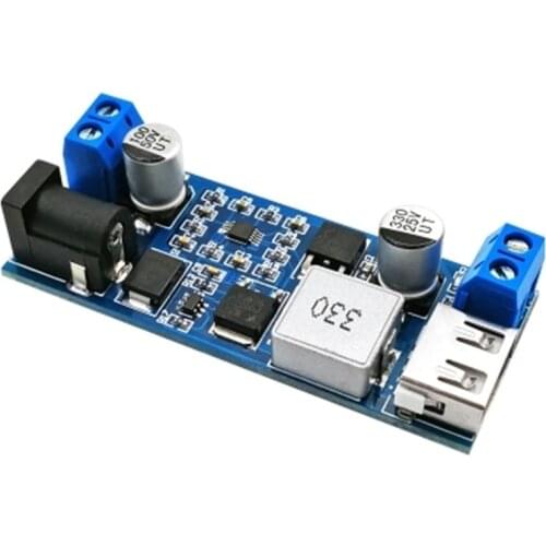 DC 5V 6A 30W step-down power supply module buck module 12V24V to 5V power supply USB charging 5A high power