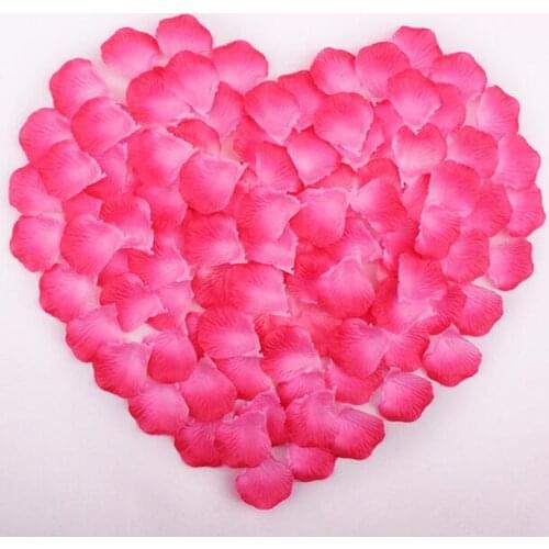 DHL/FEDEX free shipping Wholesale 50000pcs/lot Wedding Decorations Fashion Atificial Flowers Polyester Wedding Rose Petals