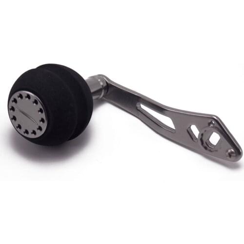 CATCHSIF 90mm Power Metal Fishing Reel Handle with Diameter 40mm EVA Knob for casting spinning surfing