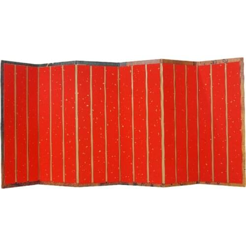 Chinese Mini Screen Small Artist DIY Tabletop Batik Xuan Paper Screen Chinese Gift Art Screens Home Study Room Decoration