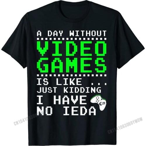 Gamer Gifts for Teen Boys Video Games Player Tee Gamer T-Shirt T Shirt Funny Casual Cotton Men T Shirt Casual
