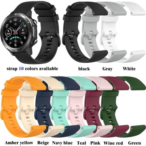 Wrist Strap For Umidigi Ufit Watch Accessories Replacement Band For Umidigi Uwatch3 Uwatch Gt Silicone Wristband Loop Bracelet