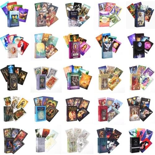 New Tarot Cards Oracle Guidance Divination Fate Tarot Deck English For Family Gift Playing Card Game Entertainment