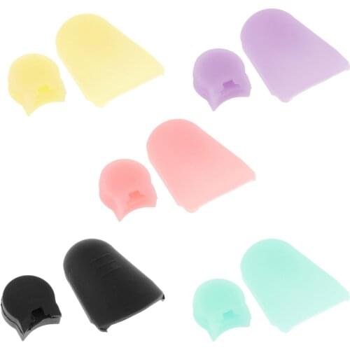 2pcs Silicone Clarinet Thumb Rest Mouthpiece Cap Protector Pads for Clarinet Oboe Woodwind Instrument Parts