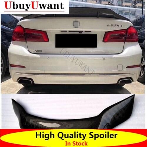 Fit For BMW G30 G38 535i 530i 2017-2019 ABS / Carbon Fiber Exterior Rear Spoiler Tail Trunk Boot Wing Decoration Car Styling