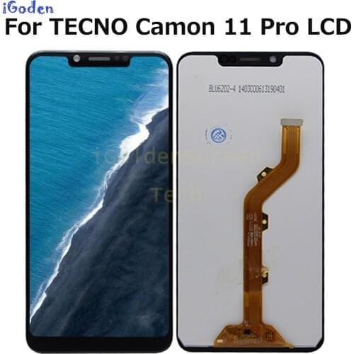 6.2" NEW Original For Tecno Camon 11 Pro LCD Display With Touch screen Digitizier Assembly parts for Tecno Camon 11 Pro LCD