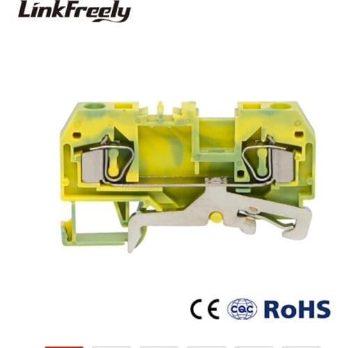 10pcs 281-907 Terminator Press Electrical Wire Ground Connector Terminal Blocks Plug-in Spring Quick Wire Connection Terminals