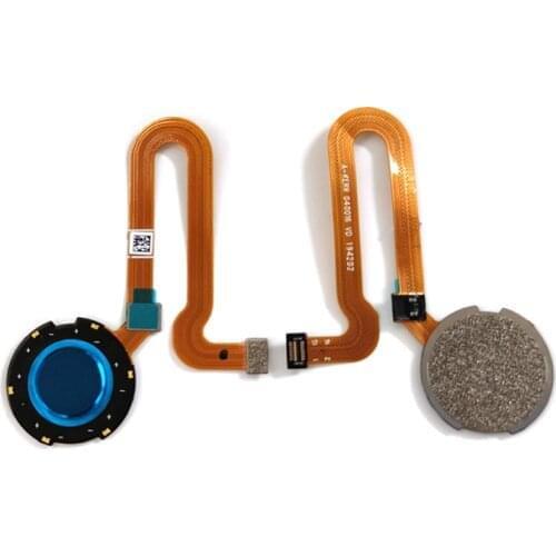 10PCS For Motorola Moto One Hyper Home Button Fingerprint Sensor Flex Cable Replacement Repair Parts