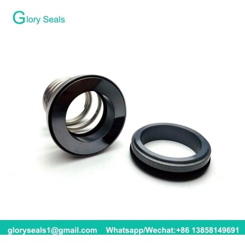 155-28 Single Spring Rubber Bellow 155 Mechanical Seal For Water Pump Material SIC/SIC/VIT