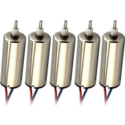 5PCS DIY CW CCW Coreless Motor DC 3.7V 820 High Speed DIY MINI Quadcopter RC Drone