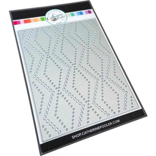 AliliArts Metal Cutting Dies Dotted Zig Zag panel diy Scrapbooking Photo Album Decorative Embossing PaperCard Crafts Die 2020