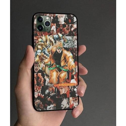 DIO JoJos Bizarre Phone case cover shell For iPhone SE 6s 7 8 Plus X XR XS 11 Pro Max Samsung S Note 8 9 10 20 Plus ultra