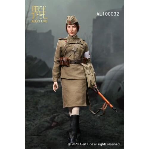 1/6 Action Figures line play mode AL100032 WWII Soviet female medic