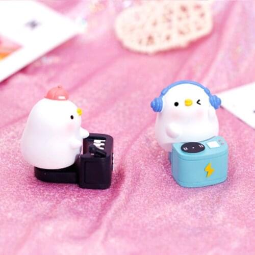ZOCDOU 1 Piece Cute Little Pigeon Small Statue Figurine Ornament Miniatures Children Decoration