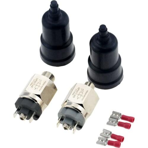 1PCS 1/4" 1/8" Micro Pressure Adjustable Diaphragm Hydraulic Switch QPM11-NC/NO Pressure Switch Wire External Thread Nozzle