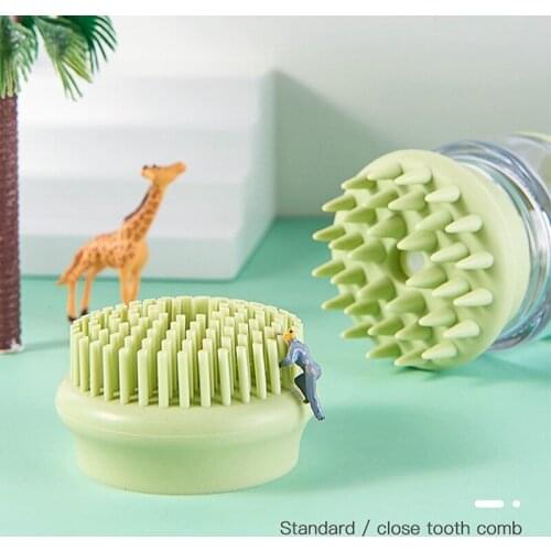 Cat Dog Bath Brush Hair Brush Pet Multifunctional Silicone Massage Brush Soft Cat Bathing Things for Dogs Pet Products
