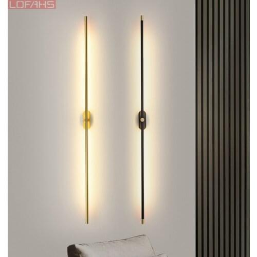 Minimalist Wall Light Minimalist Stylish Modern Living Room Bedroom Room Line Wall Light Creative Corridor Aisle LED Wall Lamp