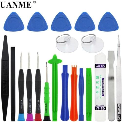 UAMNE Mobile Phone Repair Tools Set Spudger Pry Opening Tool Screwdriver Set for iPhone X 8 7 6S 6 Plus Hand Tools Kit