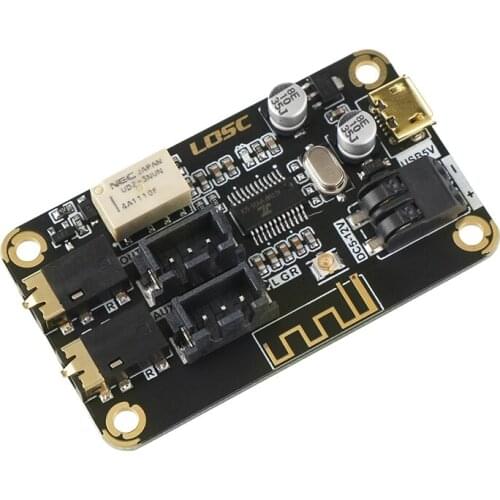 Bluetooth 4.2 decoder board diy modified speaker audio MP3 stereo audio receiver module can be AUX input