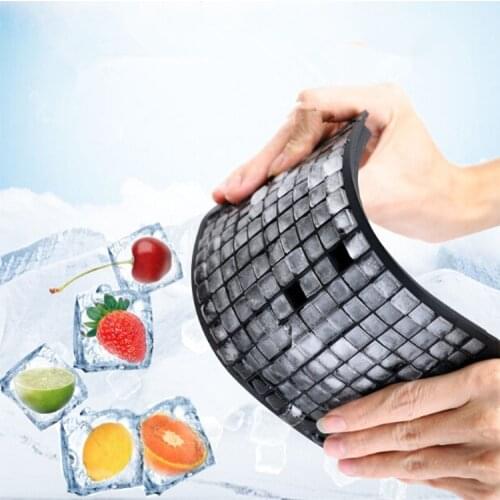 Ice Cube Tray 160 Grids 1X1cm Silicone Fruit Ice Cube Maker DIY Creative Small Ice Cube Mold Square Shape Kitchen Accessories