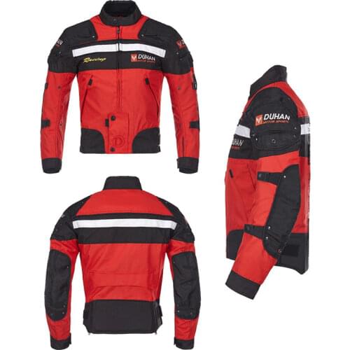 DUHAN Motorbike Windproof Wam Jackets Pants Mens Biker Clothing Jacket Protective Gear Pants Protection Liner Jackets