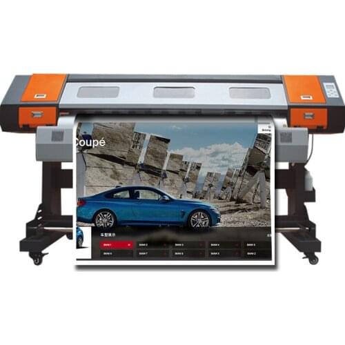 Vinyl eco solvent printer machine 5 feet billboard printing machine cmyk high resolution XP600 eco solvent printing machine