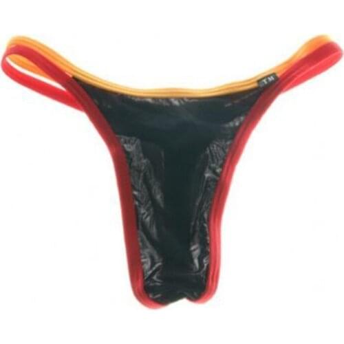 Colorful new mens underwear 2016 men Sexy Thongs Gay Underwear Jockstrap gay belt and G strings Low Rise Men Underwear Penis