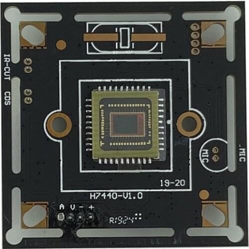 Analog/CVBS 600TVL 7440+8510 CMOS Camera Module DC 12V 38*38mm BNC Coaxial CCTV Security Surveillance