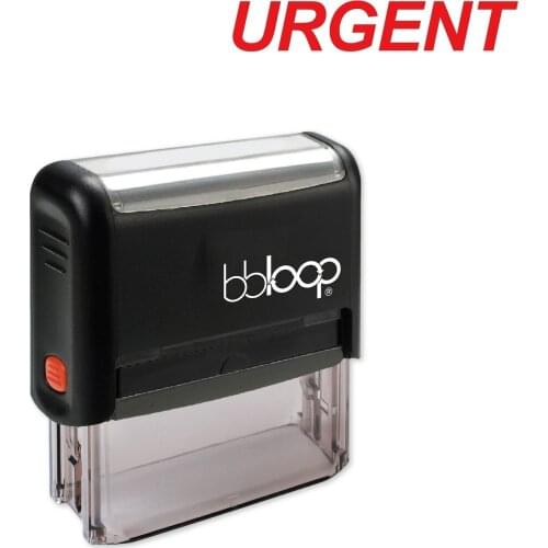 Bbloop Urgent w/Italic block Style Font and Design Self-Ink