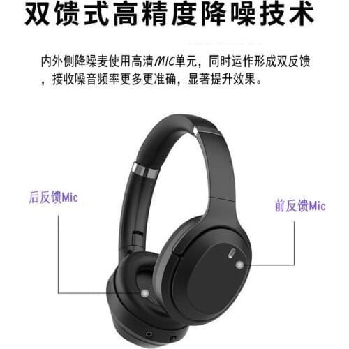 M98 Active Noise Reduction Wireless Headset 5.0 Earphone Wireless Stereo ANC Computer Accessories Wireless Headphones