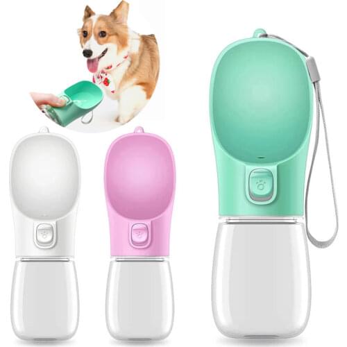 Pet Dog Water Bottle For Small Large Dogs Portable Pet Outdoor Drinking Bowl Puppy Cat Walking Travel Water Dispenser Pet Feeder